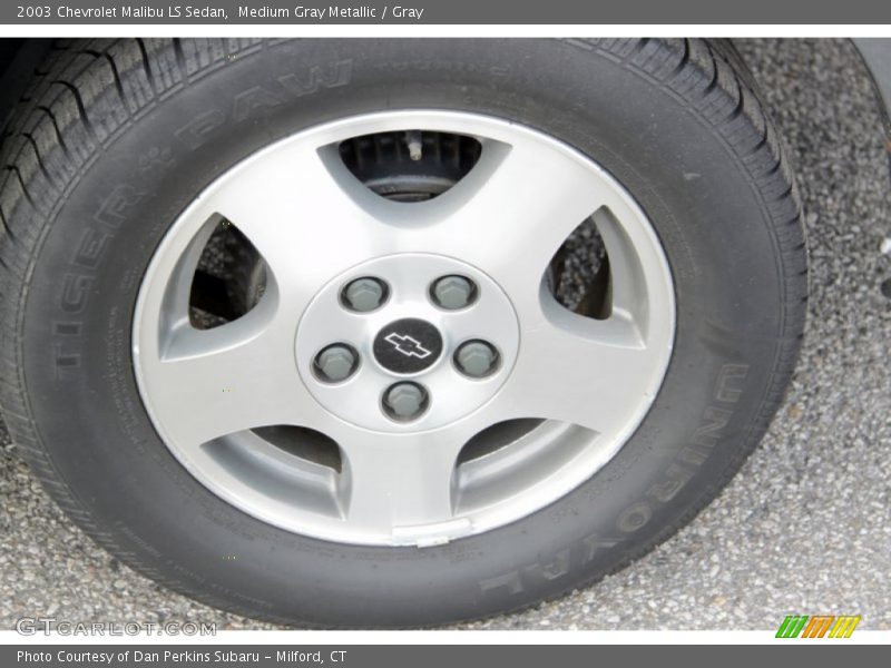 Medium Gray Metallic / Gray 2003 Chevrolet Malibu LS Sedan