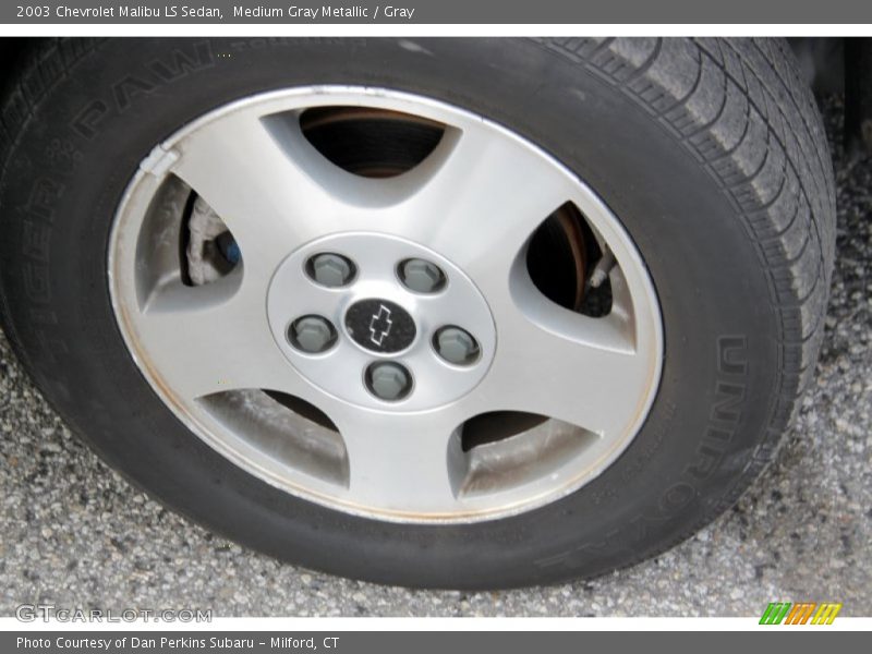 Medium Gray Metallic / Gray 2003 Chevrolet Malibu LS Sedan