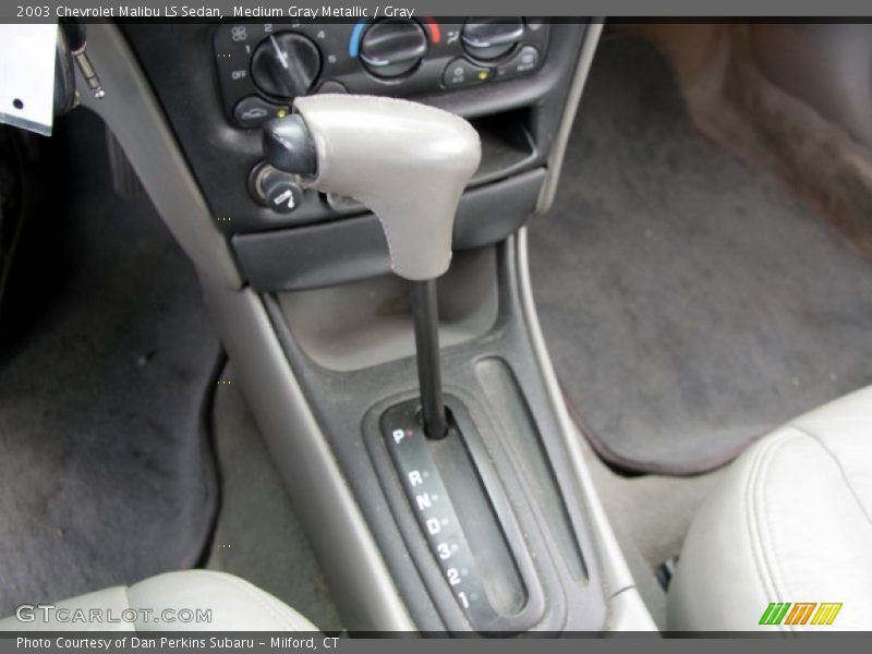 Medium Gray Metallic / Gray 2003 Chevrolet Malibu LS Sedan