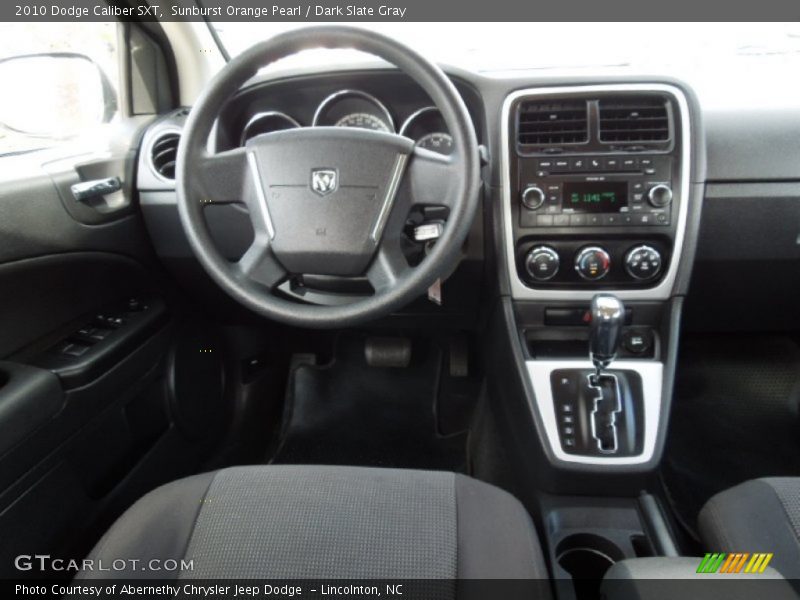 Dashboard of 2010 Caliber SXT