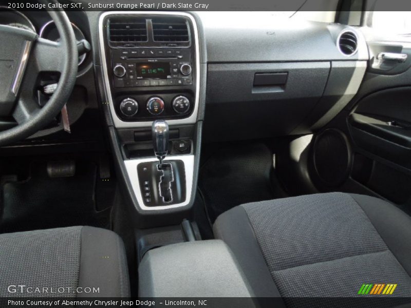 Sunburst Orange Pearl / Dark Slate Gray 2010 Dodge Caliber SXT