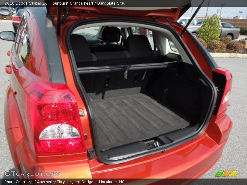 Sunburst Orange Pearl / Dark Slate Gray 2010 Dodge Caliber SXT