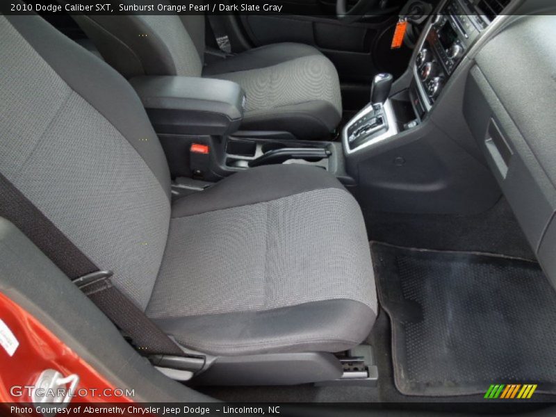 Sunburst Orange Pearl / Dark Slate Gray 2010 Dodge Caliber SXT