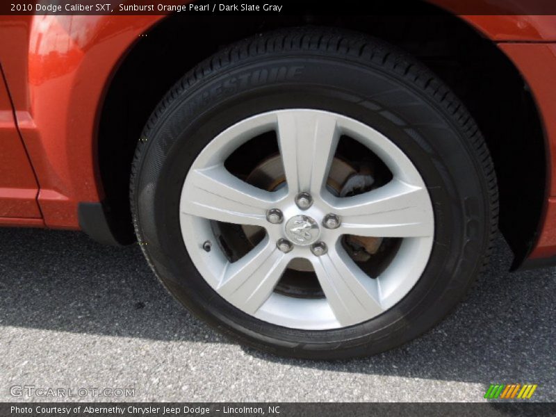 Sunburst Orange Pearl / Dark Slate Gray 2010 Dodge Caliber SXT