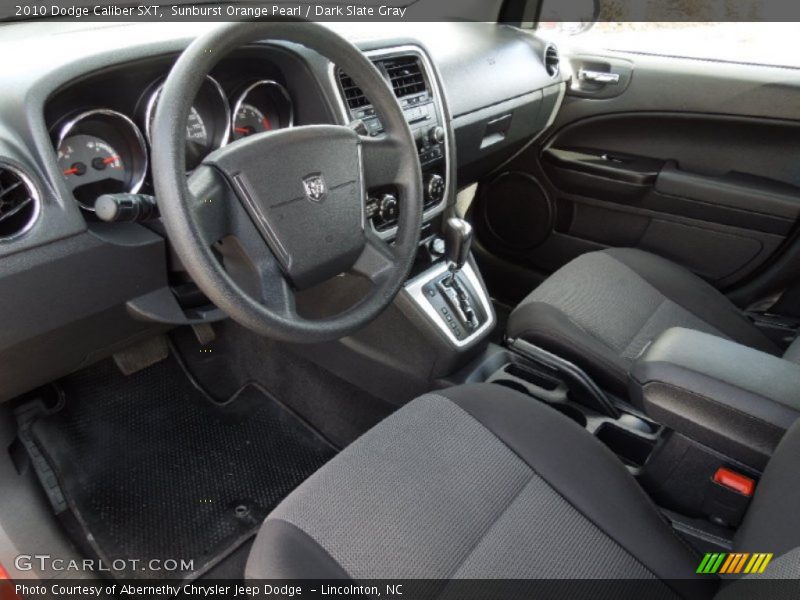 Sunburst Orange Pearl / Dark Slate Gray 2010 Dodge Caliber SXT