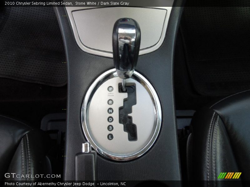 Stone White / Dark Slate Gray 2010 Chrysler Sebring Limited Sedan