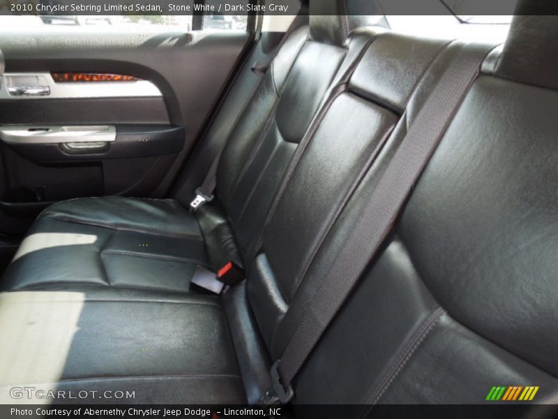 Stone White / Dark Slate Gray 2010 Chrysler Sebring Limited Sedan