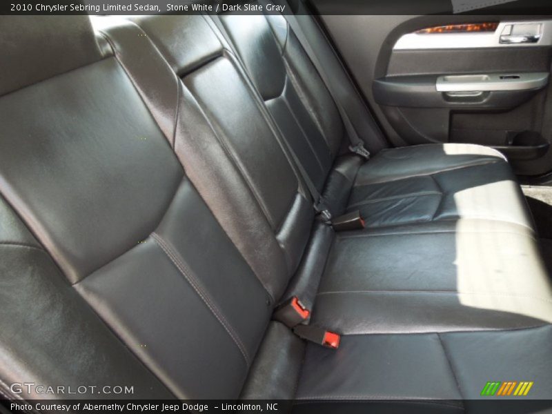 Stone White / Dark Slate Gray 2010 Chrysler Sebring Limited Sedan