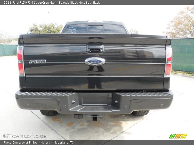 Tuxedo Black Metallic / Black 2012 Ford F150 FX4 SuperCrew 4x4