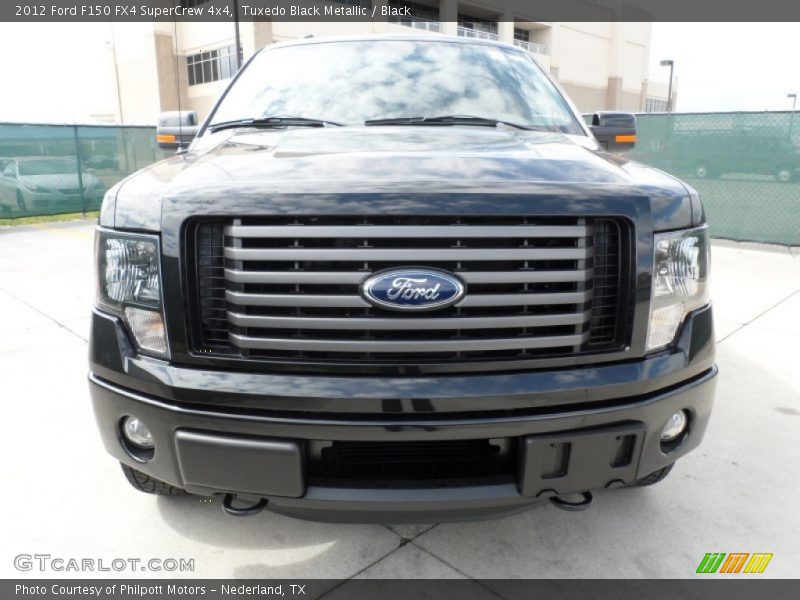 Tuxedo Black Metallic / Black 2012 Ford F150 FX4 SuperCrew 4x4