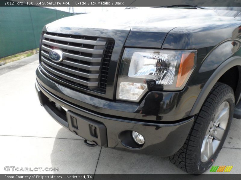 Tuxedo Black Metallic / Black 2012 Ford F150 FX4 SuperCrew 4x4