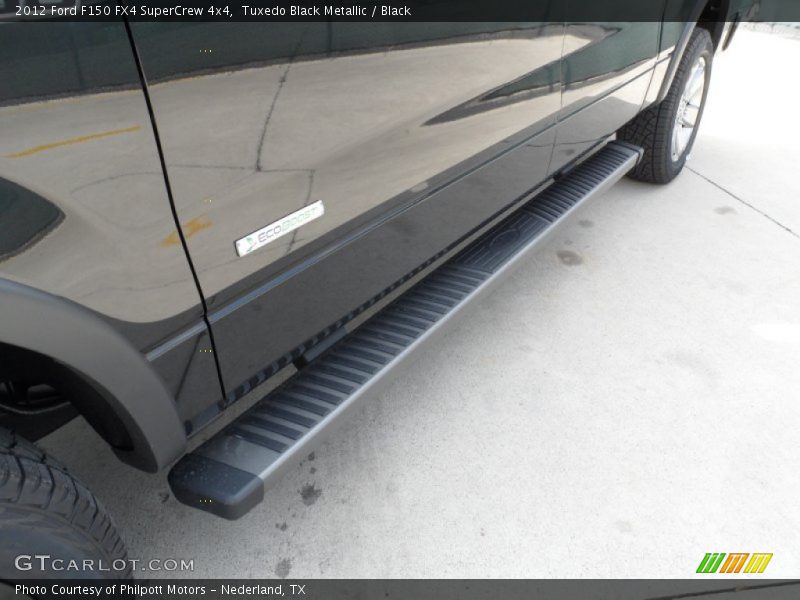 Tuxedo Black Metallic / Black 2012 Ford F150 FX4 SuperCrew 4x4