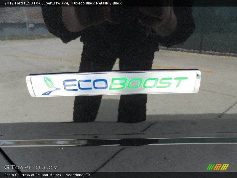 Tuxedo Black Metallic / Black 2012 Ford F150 FX4 SuperCrew 4x4