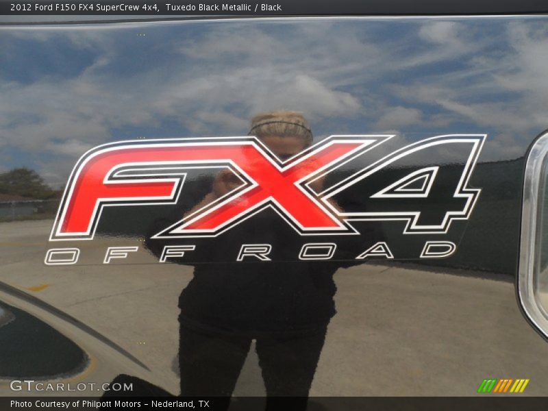 Tuxedo Black Metallic / Black 2012 Ford F150 FX4 SuperCrew 4x4