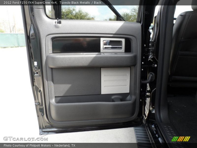 Tuxedo Black Metallic / Black 2012 Ford F150 FX4 SuperCrew 4x4