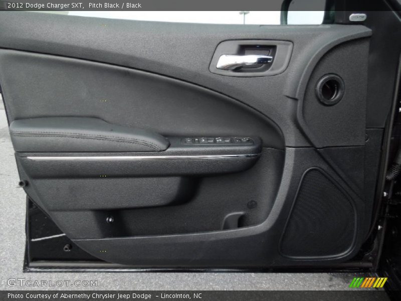 Pitch Black / Black 2012 Dodge Charger SXT