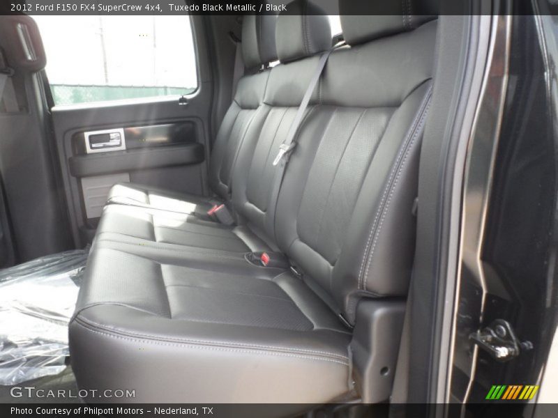 Tuxedo Black Metallic / Black 2012 Ford F150 FX4 SuperCrew 4x4