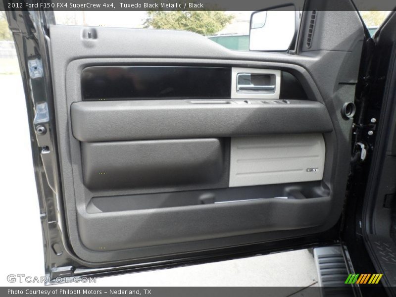 Tuxedo Black Metallic / Black 2012 Ford F150 FX4 SuperCrew 4x4