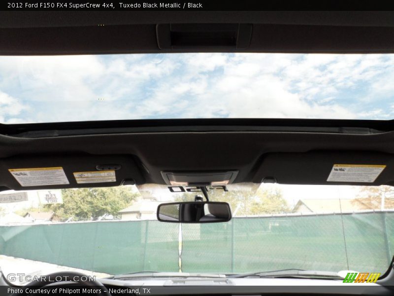 Tuxedo Black Metallic / Black 2012 Ford F150 FX4 SuperCrew 4x4