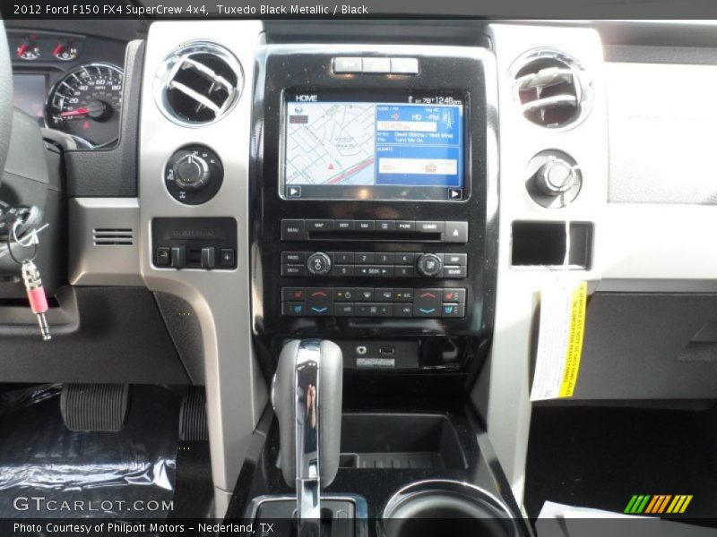 Tuxedo Black Metallic / Black 2012 Ford F150 FX4 SuperCrew 4x4