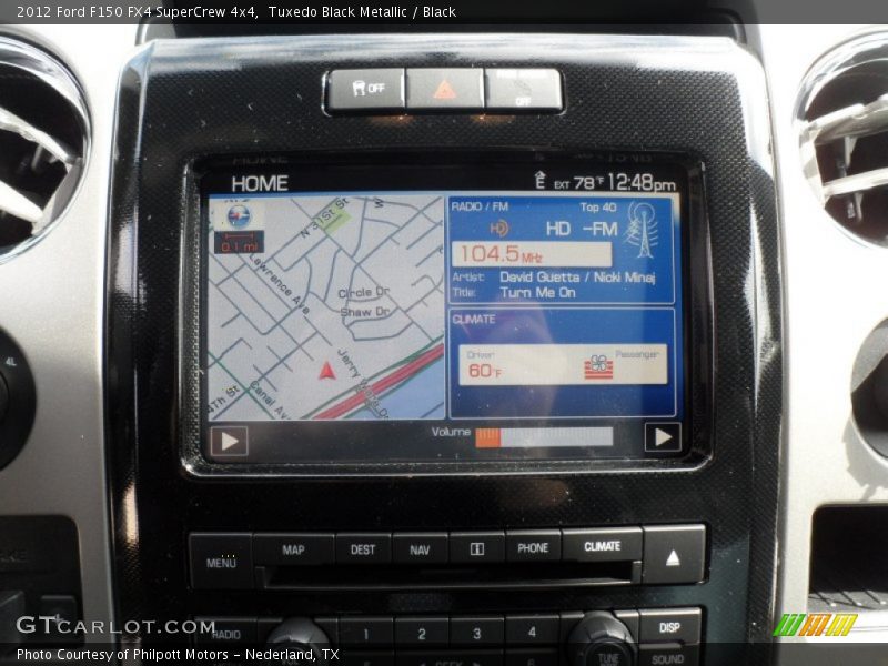 Tuxedo Black Metallic / Black 2012 Ford F150 FX4 SuperCrew 4x4