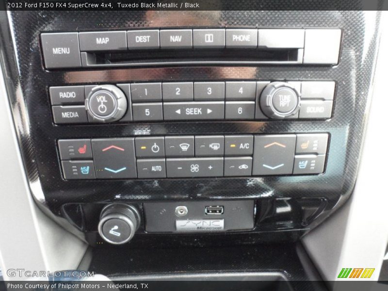 Tuxedo Black Metallic / Black 2012 Ford F150 FX4 SuperCrew 4x4
