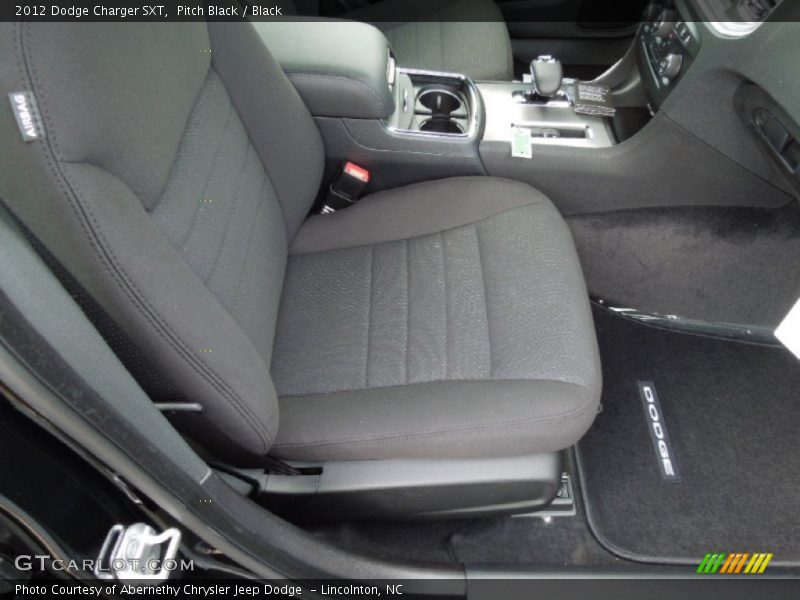 Pitch Black / Black 2012 Dodge Charger SXT