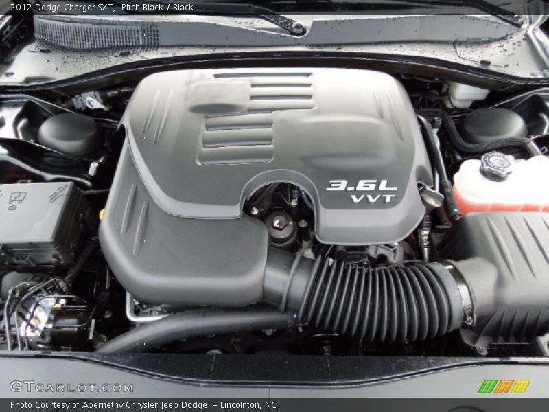 Pitch Black / Black 2012 Dodge Charger SXT
