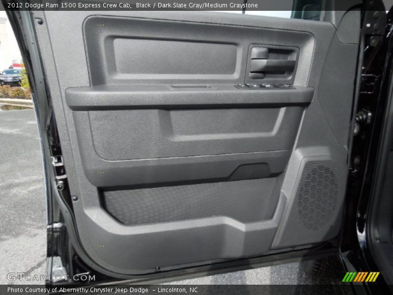 Black / Dark Slate Gray/Medium Graystone 2012 Dodge Ram 1500 Express Crew Cab