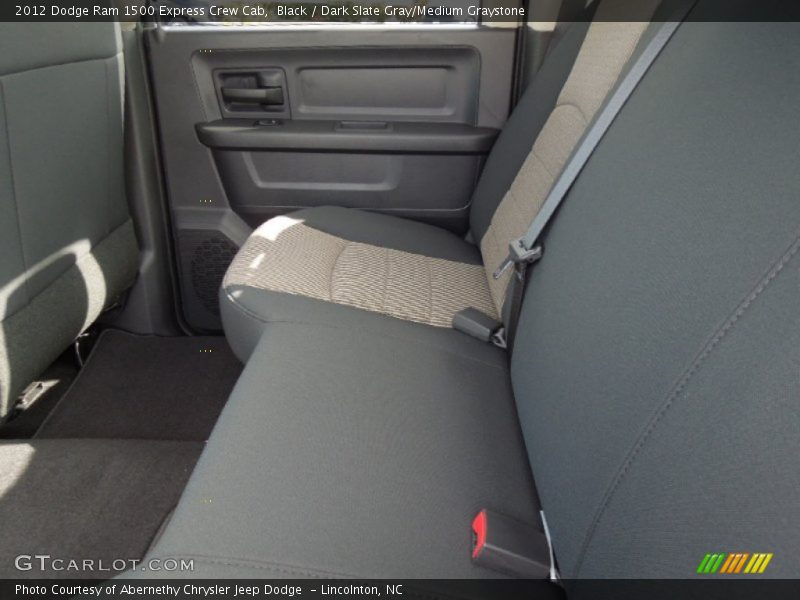Black / Dark Slate Gray/Medium Graystone 2012 Dodge Ram 1500 Express Crew Cab