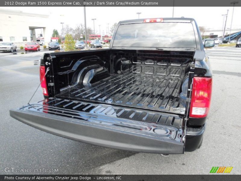 Black / Dark Slate Gray/Medium Graystone 2012 Dodge Ram 1500 Express Crew Cab