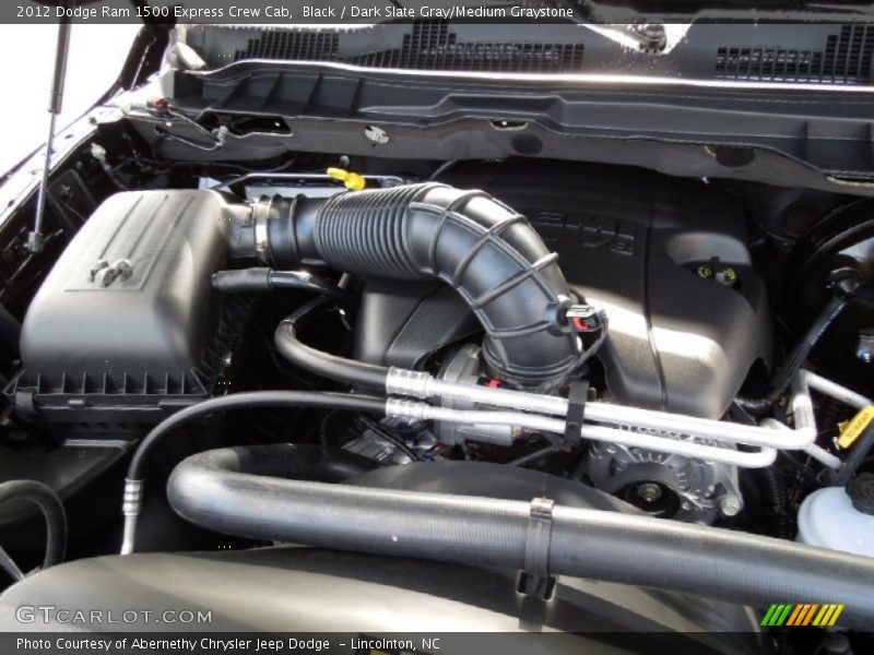 Black / Dark Slate Gray/Medium Graystone 2012 Dodge Ram 1500 Express Crew Cab