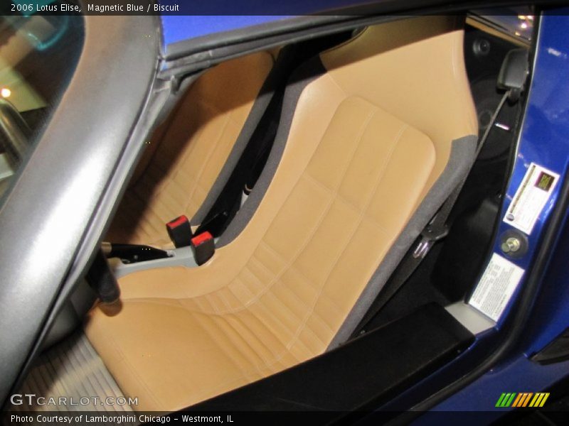 Magnetic Blue / Biscuit 2006 Lotus Elise