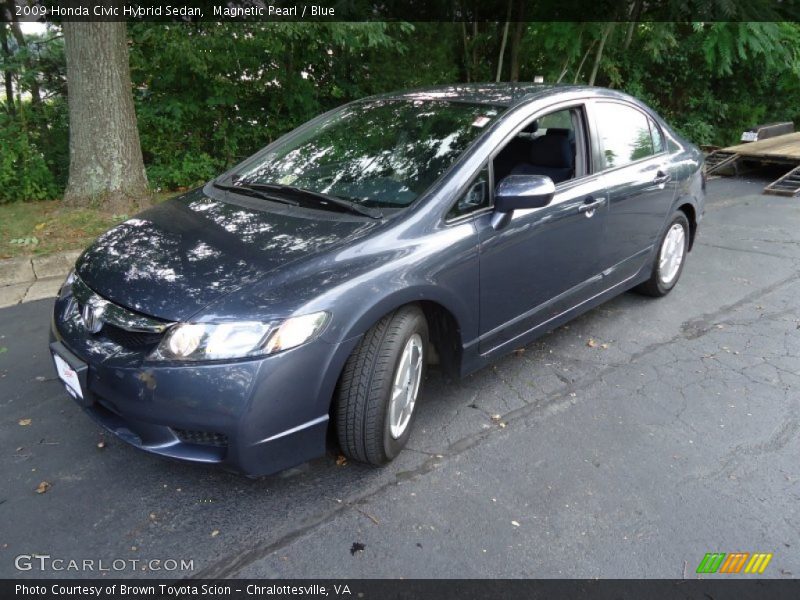 Front 3/4 View of 2009 Civic Hybrid Sedan