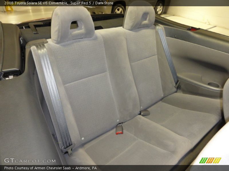 Super Red 5 / Dark Stone 2008 Toyota Solara SE V6 Convertible