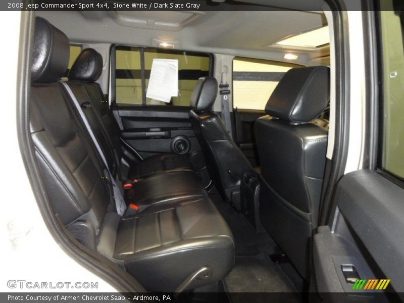 Stone White / Dark Slate Gray 2008 Jeep Commander Sport 4x4