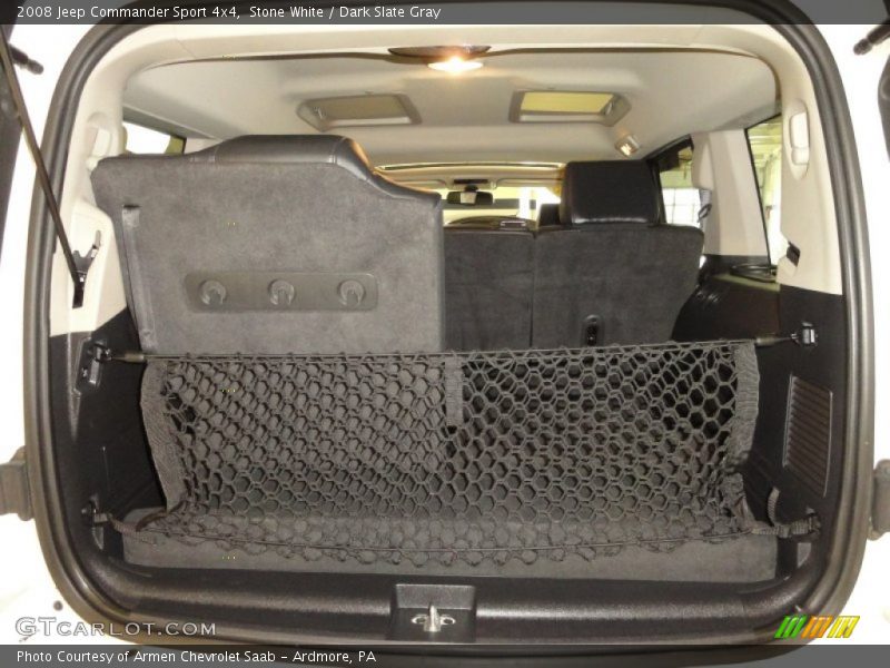 Stone White / Dark Slate Gray 2008 Jeep Commander Sport 4x4