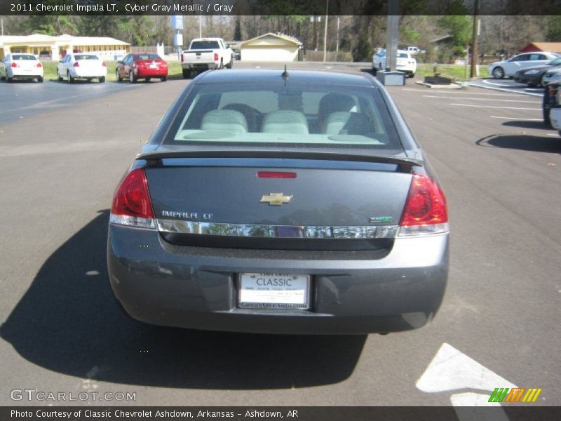 Cyber Gray Metallic / Gray 2011 Chevrolet Impala LT