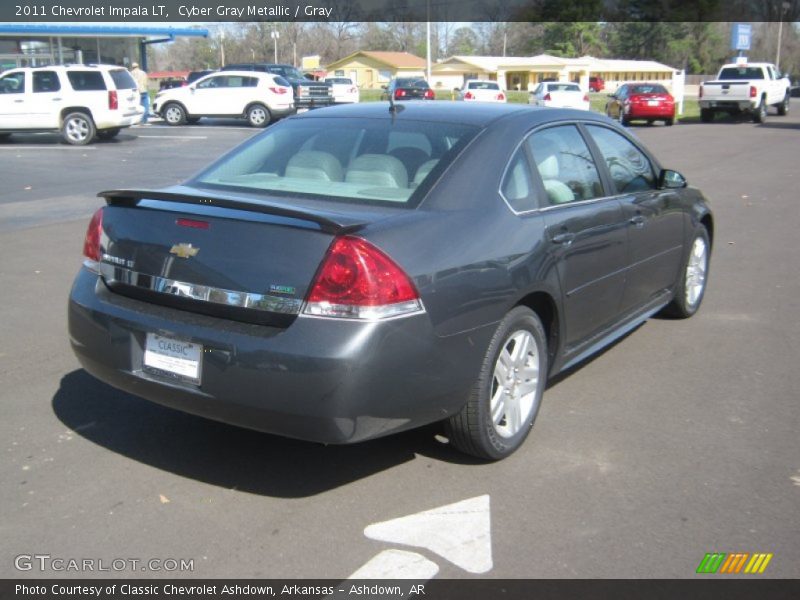 Cyber Gray Metallic / Gray 2011 Chevrolet Impala LT