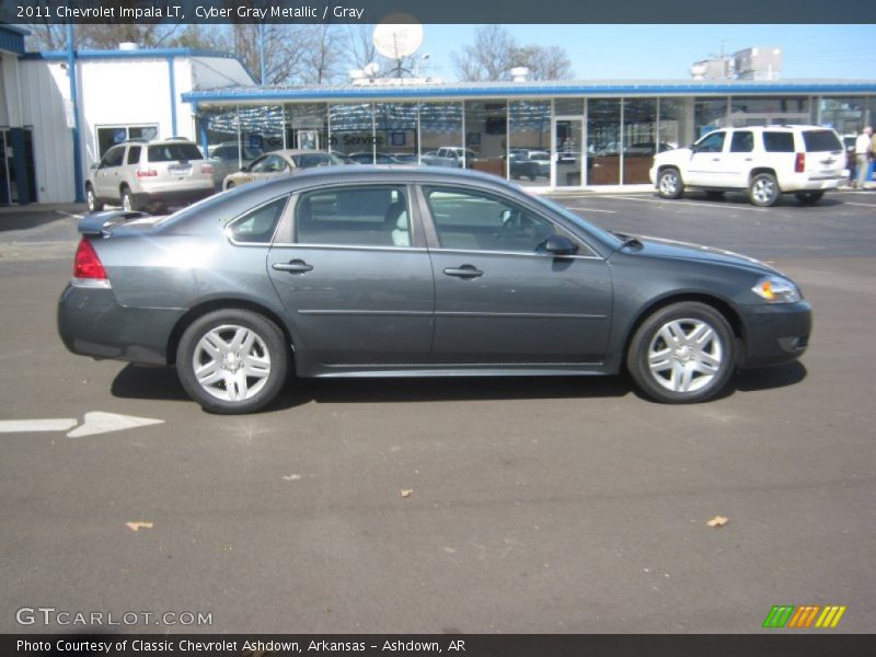 Cyber Gray Metallic / Gray 2011 Chevrolet Impala LT