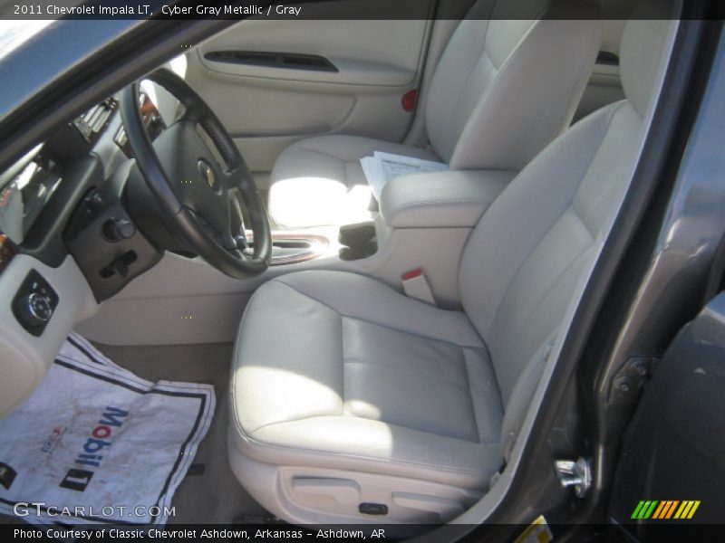Cyber Gray Metallic / Gray 2011 Chevrolet Impala LT
