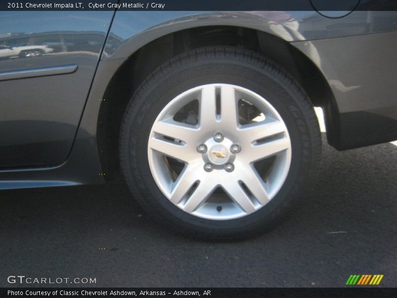Cyber Gray Metallic / Gray 2011 Chevrolet Impala LT