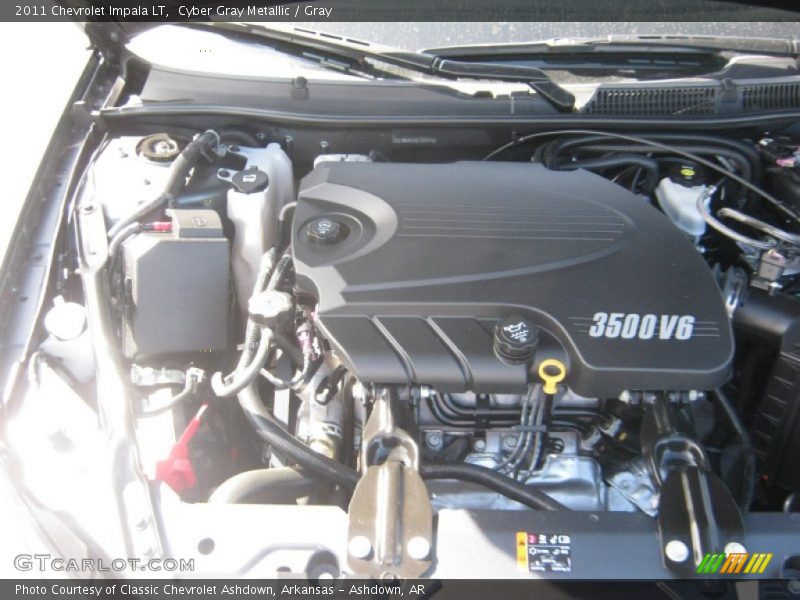 Cyber Gray Metallic / Gray 2011 Chevrolet Impala LT