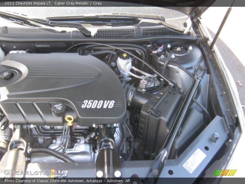 Cyber Gray Metallic / Gray 2011 Chevrolet Impala LT