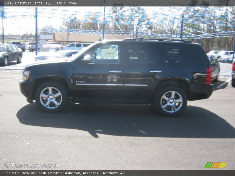 Black / Ebony 2012 Chevrolet Tahoe LTZ