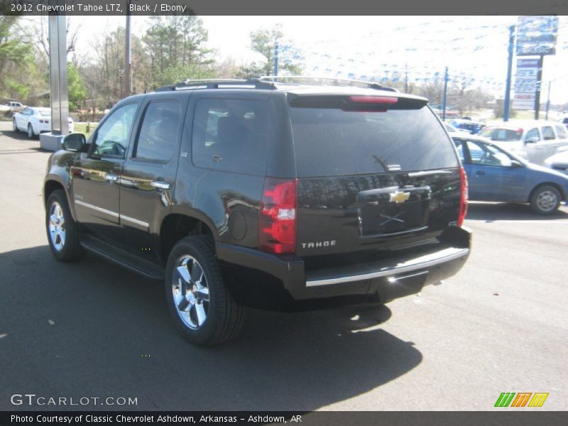 Black / Ebony 2012 Chevrolet Tahoe LTZ