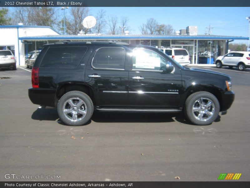 Black / Ebony 2012 Chevrolet Tahoe LTZ