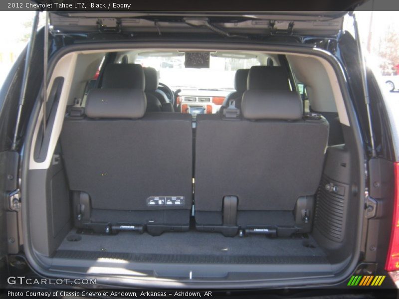 Black / Ebony 2012 Chevrolet Tahoe LTZ