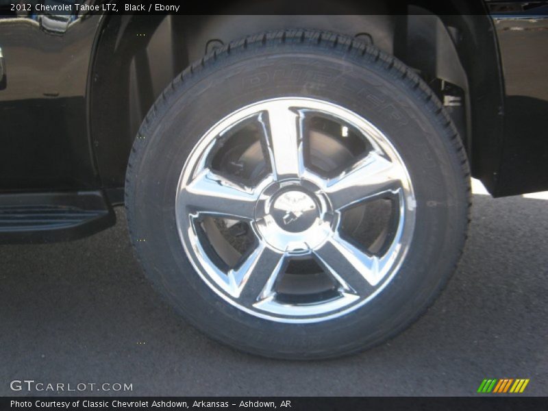 Black / Ebony 2012 Chevrolet Tahoe LTZ