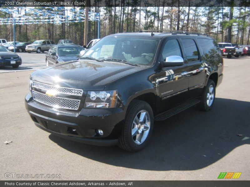 Black / Ebony 2012 Chevrolet Suburban LT